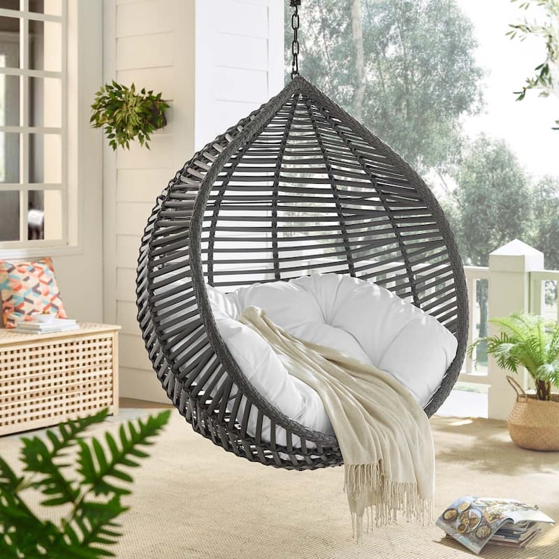 Iwal Teardrop Outdoor Patio Swing Chair by Havenside Home