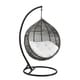 preview thumbnail 21 of 23, Iwal Teardrop Outdoor Patio Swing Chair by Havenside Home