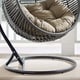 preview thumbnail 11 of 23, Iwal Teardrop Outdoor Patio Swing Chair by Havenside Home