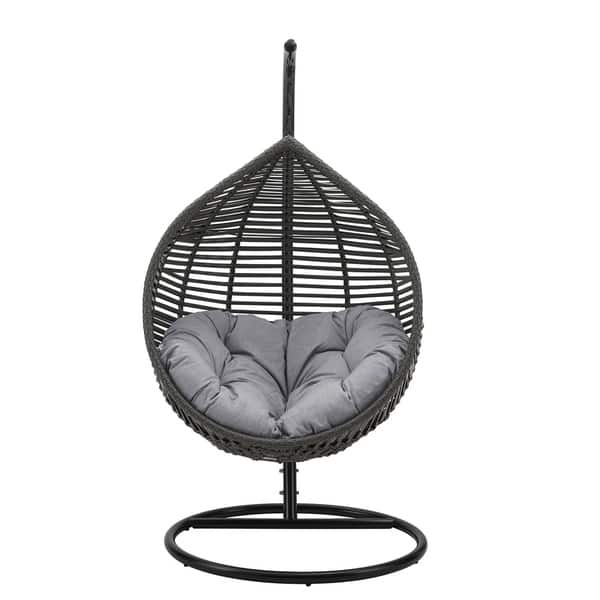 Shop Iwal Teardrop Outdoor Patio Swing Chair By Havenside Home Overstock 28733939