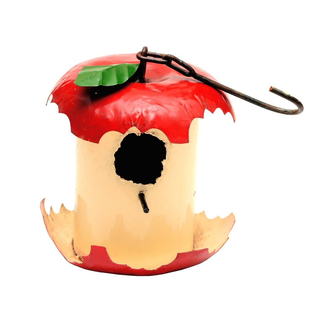Apple Hanging Birdhouse, - N/A