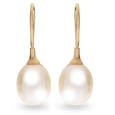 PearLustre by Imperial 14K White Freshwater Pearl Drop Earrings