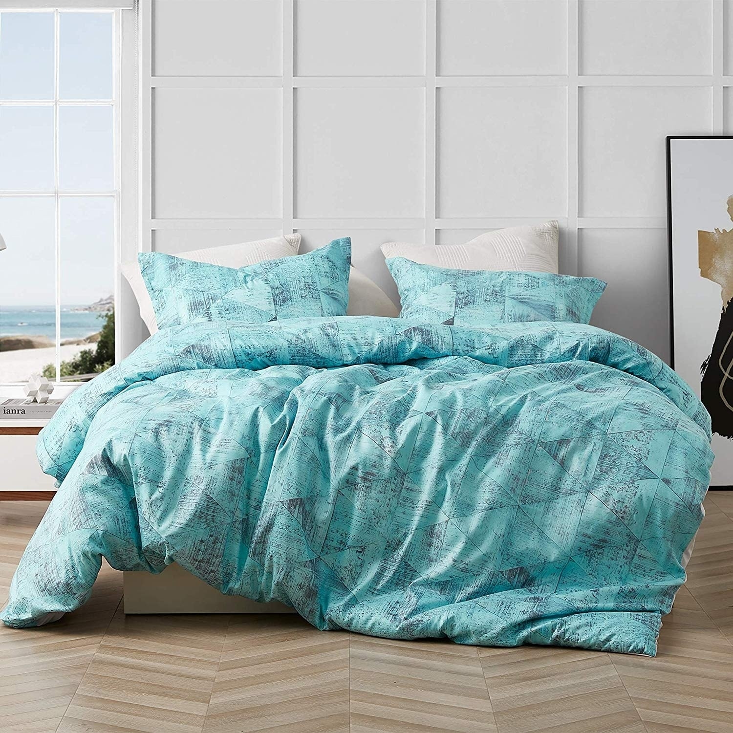 Shop Brucht Designer Supersoft Oversized Duvet Cover Tribeca