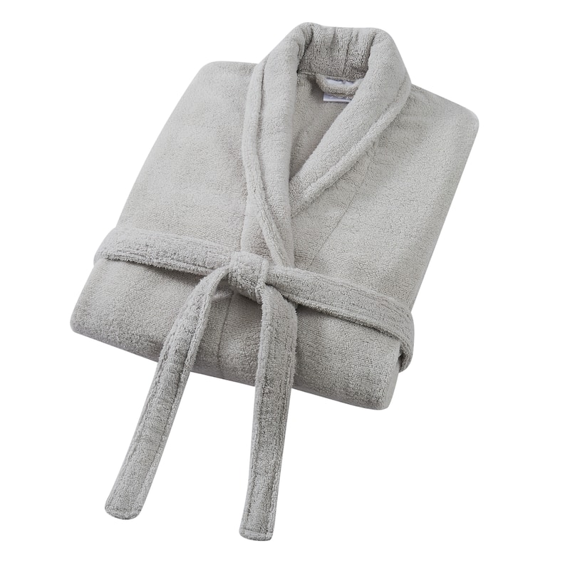 Charisma Luxe Zero Twist Bath Robe - Large/XL - Grey