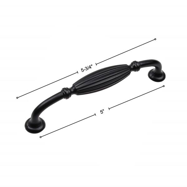 Shop Gliderite 10 Pack 5 Inch Center To Center Fluted Cabinet Pull