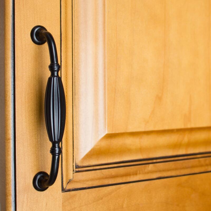 GlideRite 5-Pack 5-inch Center to Center Fluted Cabinet Pull