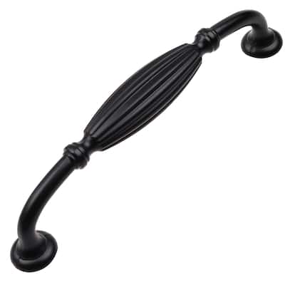 GlideRite 5-Pack 5-inch Center to Center Fluted Cabinet Pull