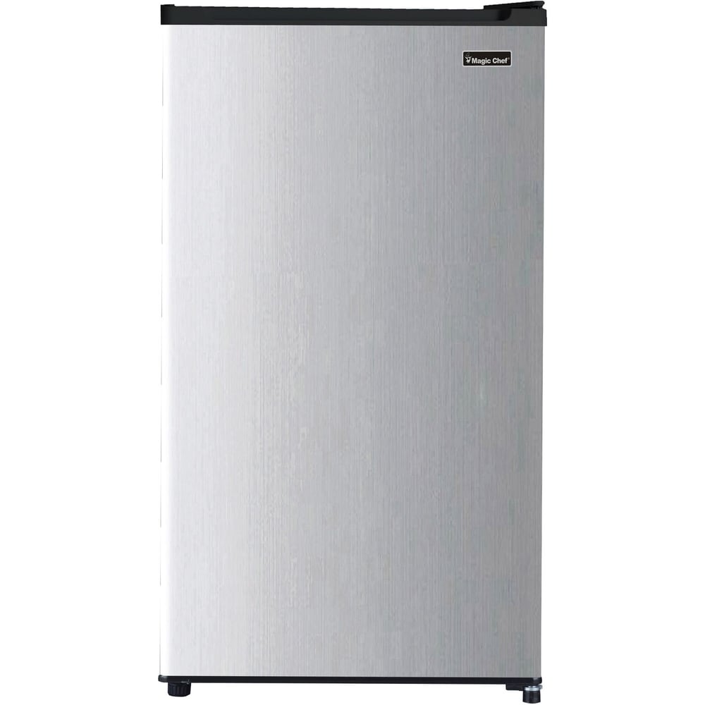 Magic Chef  Energy Star 3.2-Cu. Ft. Compact All-Refrigerator in Platinum Steel
