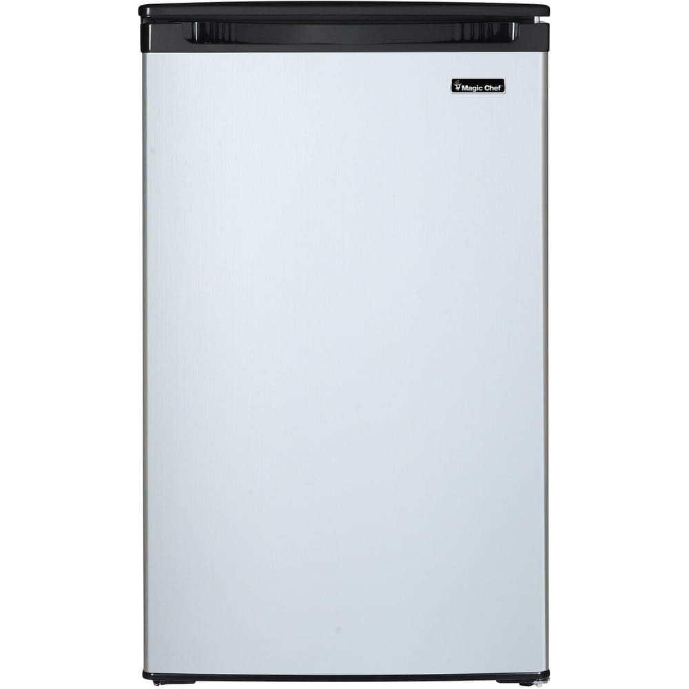 Magic Chef  Energy Star 4.4-Cu. Ft. All Refrigerator in Stainless Steel
