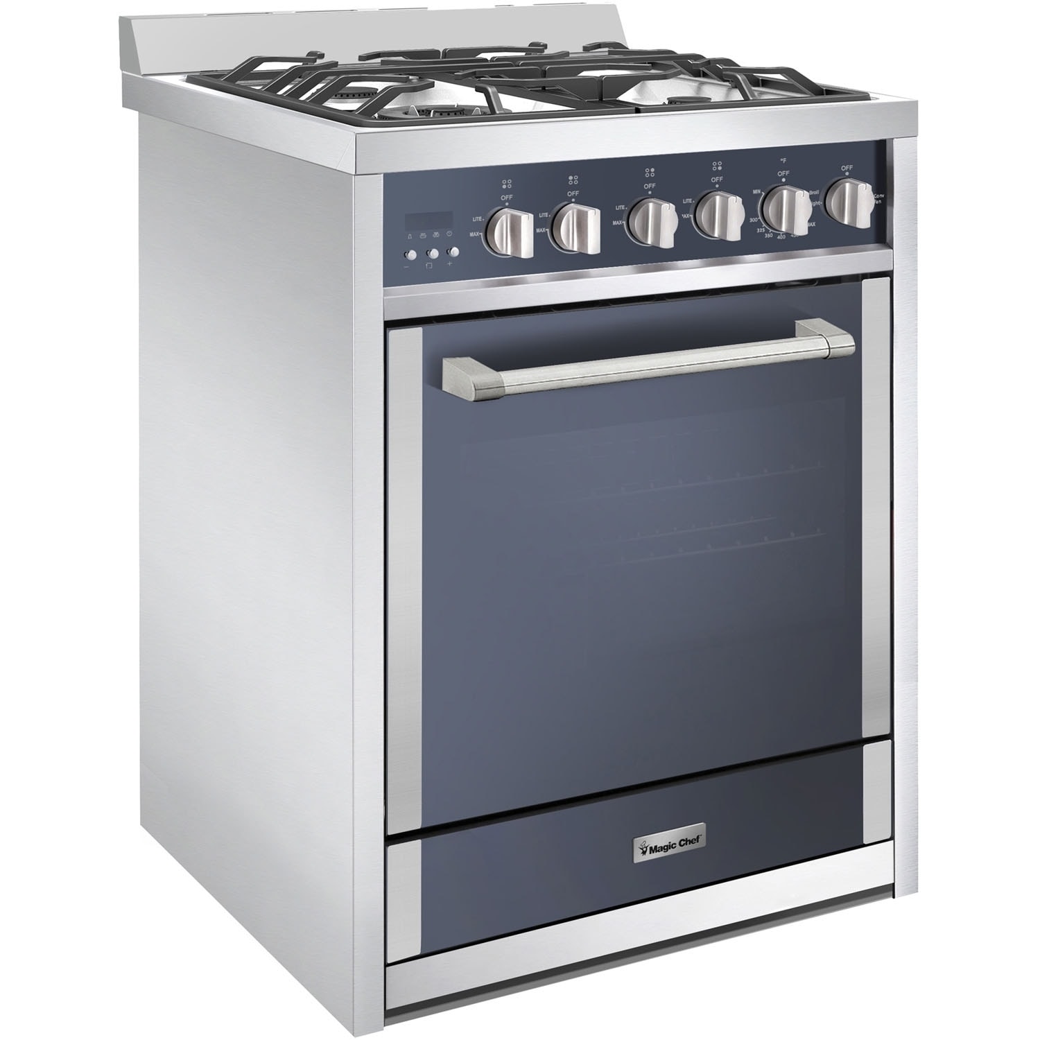 Shop Magic Chef 24 In Freestanding Gas Range With 2 7 Cu Ft