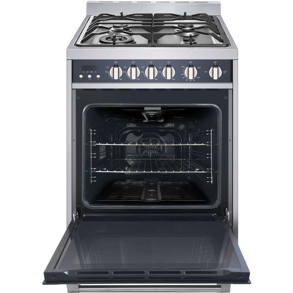 Shop Magic Chef 24 In Freestanding Gas Range With 2 7 Cu Ft