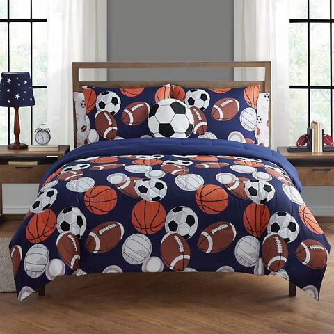 Size Twin Sports Collegiate Kids Comforter Sets Out Of Stock Included Find Great Kids Bedding Deals Shopping At Overstock