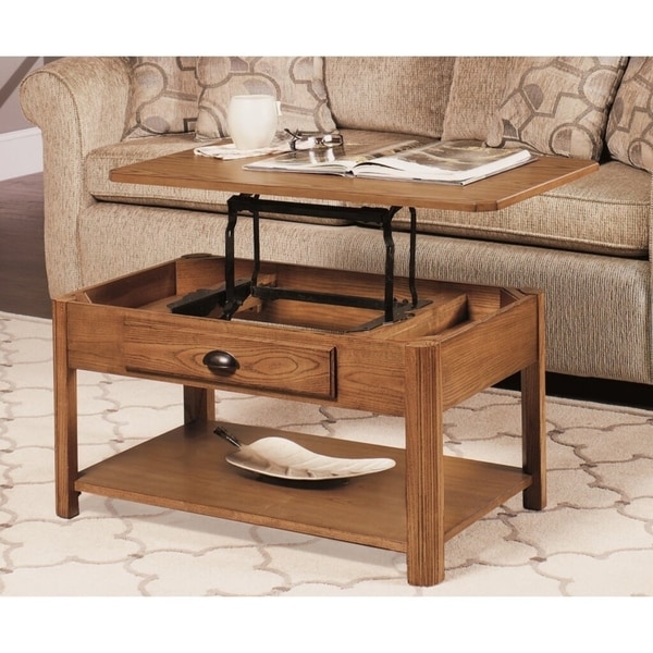 Shop Solid Wood Lift Top Coffee Table - Overstock - 28736738