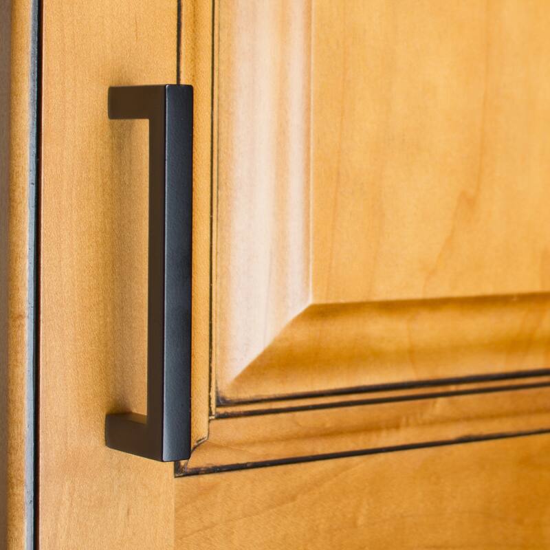 GlideRite 25-Pack 3-3/4-inch Center Solid Square Cabinet Pull