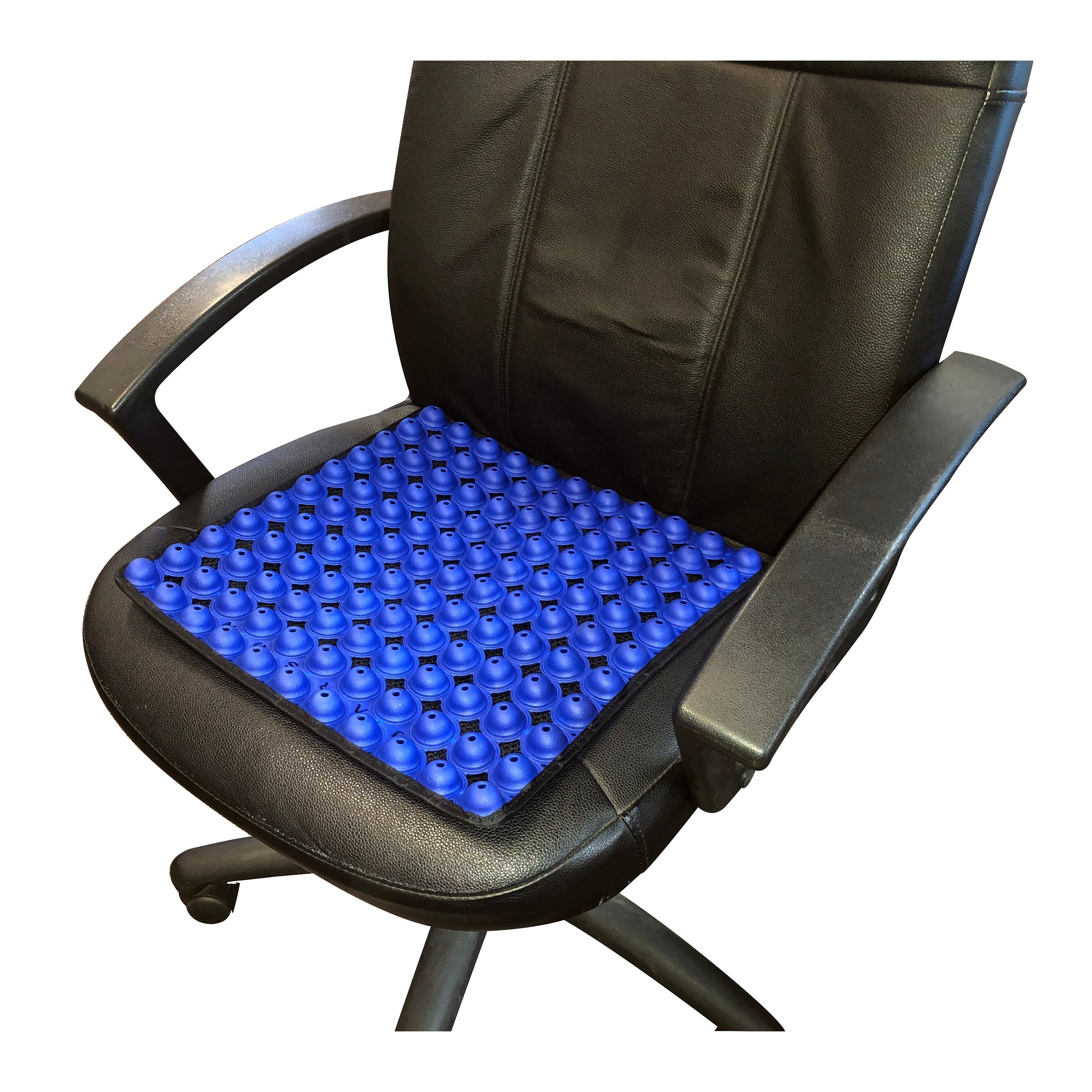 HYDOND 4D Massage Silicone Seat Cushion Non-Slip Baby Grade Silicone &  Coccyx Cushion for Tailbone Pain Office & Car Seat Cushion Back