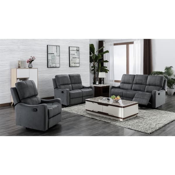 Shop Black Friday Deals On Harris Reclining 2 Piece Living Room Seat Chair And Sofa On Sale Overstock 28736876