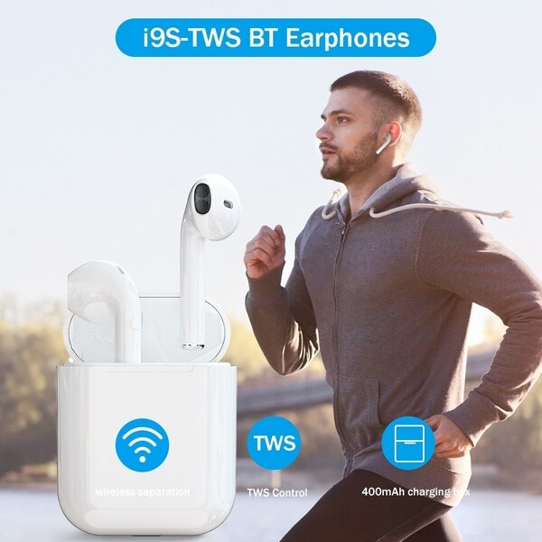 TWS Wireless 5.0 Earphone Binaural Call HiFi 3D Stereo Sound 