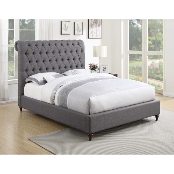 Clemence Transitional Upholstered Bed - - 28739196