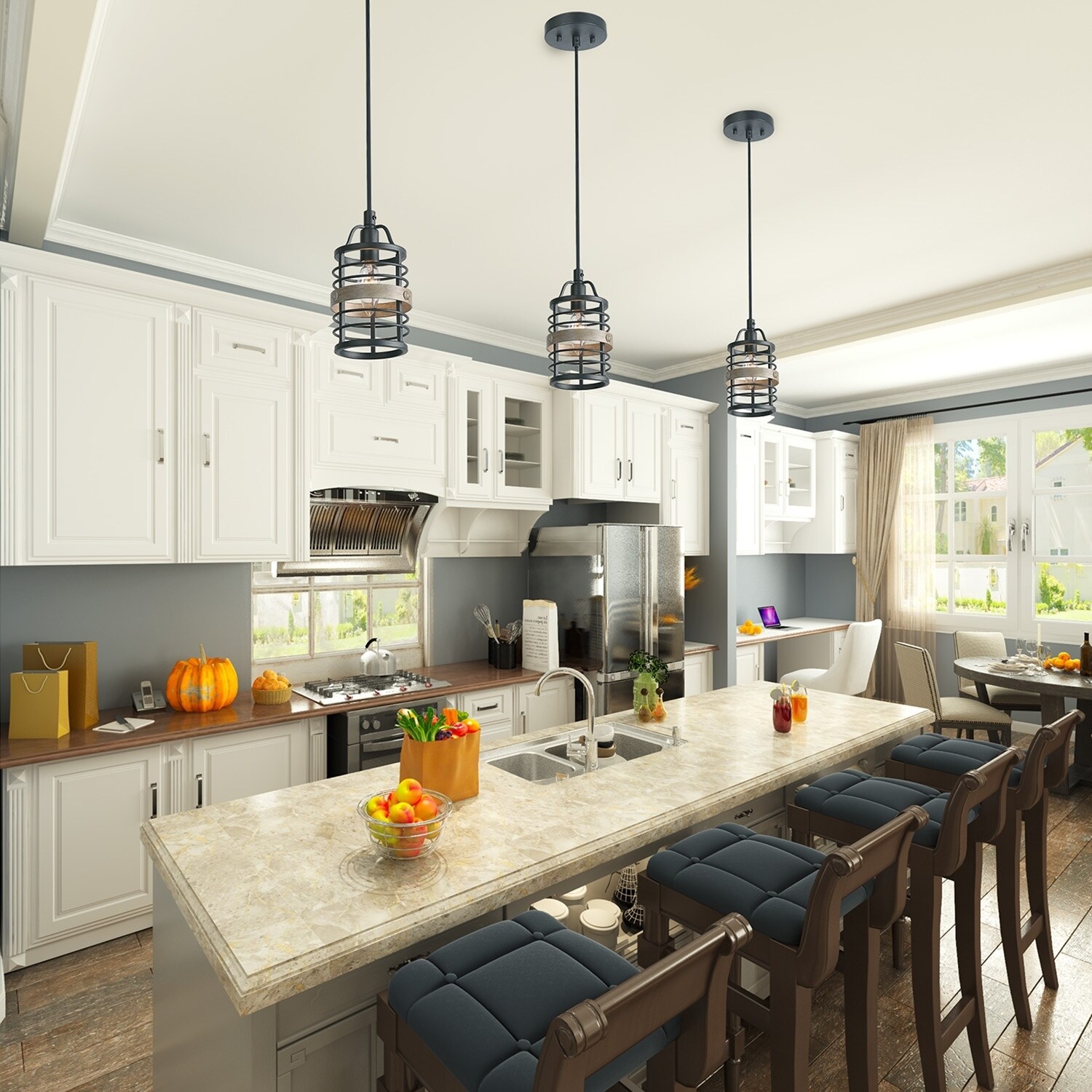 Carbon Loft Yochabel Transitional Lighting 1 Light Mini Pendants Ceiling Lights Carbon Loft Yochabel Transitional Lighting 1 Light Mini Pendants Ceiling Lights