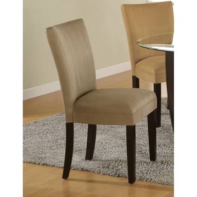 Copper Grove Briceni Microfiber Parsons Dining Chairs (Set of 2)