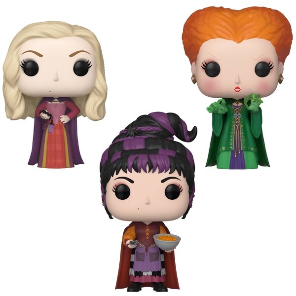 Funko POP! Hocus Pocus Collectors Set - Sarah Sanderson, Winifred Sanderson, Mary Sanderson