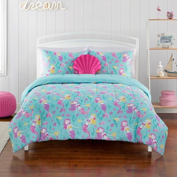 Shop Newport Home Sea Dreams Kids Collection Seafoam 7pc