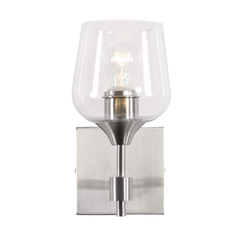 Margaux 1-light Satin Nickel Bath Light