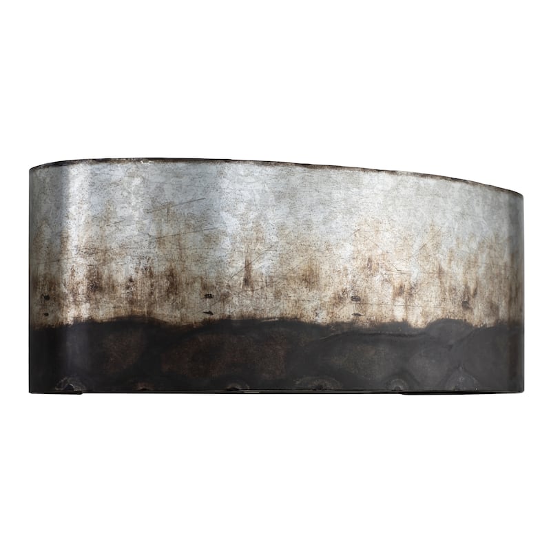 Cannery 2-light Ombre Galvanized Bath Light