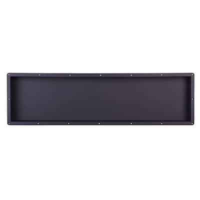 Ready For Tile Waterproof Leak Proof 14" x 50" Square Bathroom Recessed Shower Niche - Flush Mount Installation
