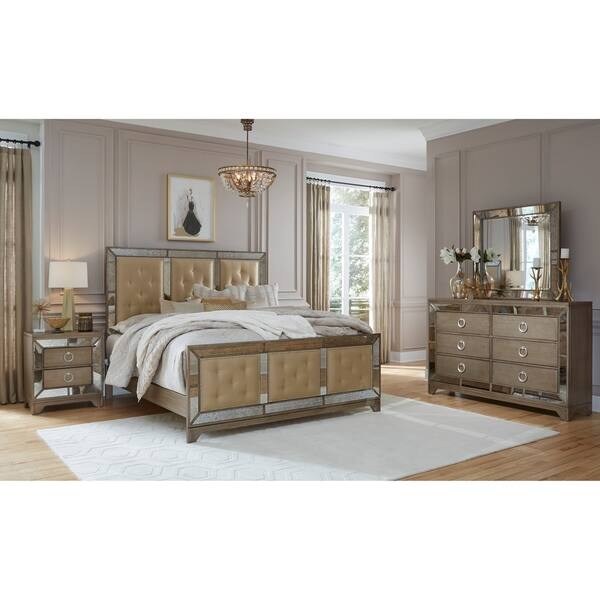 Global Furniture Usa Portofino Gold Mirror Free Shipping Furniture Usa Portofino Gold Mirror