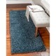 Carson Carrington Tovaryd Stain Resistant Shag Rug - Thumbnail 44