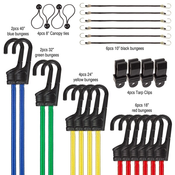 bungee cord assortment