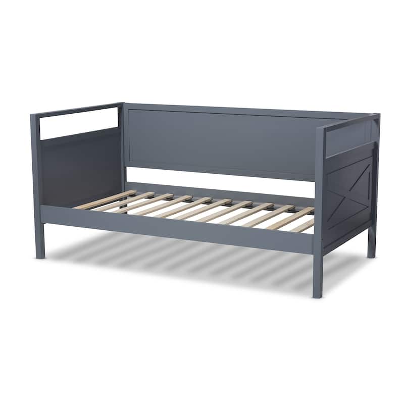 The Gray Barn Silver Fox Cottage Farmhouse Wood Daybed