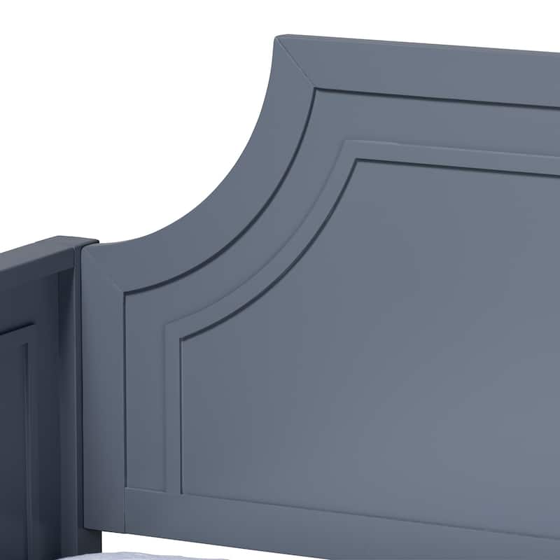 Mariana Classic and Traditional Wood Daybed with Trundle
