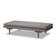 Option Dark Grey and Walnut
