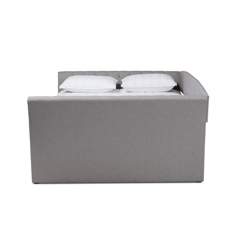 Copper Grove Costesti Modern Upholstered Daybed with Trundle