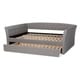 preview thumbnail 18 of 17, Copper Grove Costesti Modern Upholstered Daybed with Trundle
