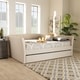 preview thumbnail 1 of 17, Copper Grove Costesti Modern Upholstered Daybed with Trundle