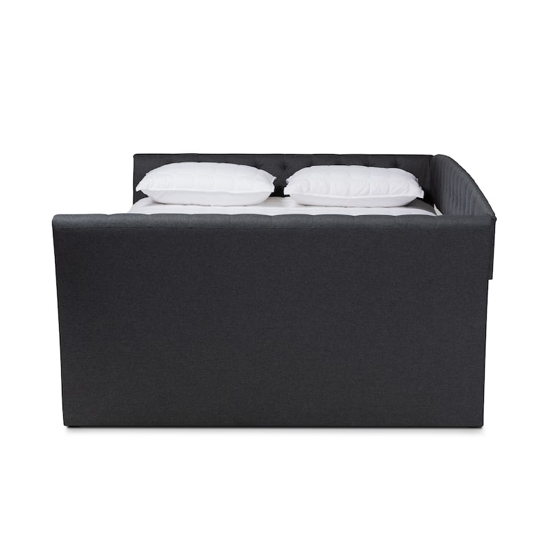 Copper Grove Costesti Modern Upholstered Daybed with Trundle