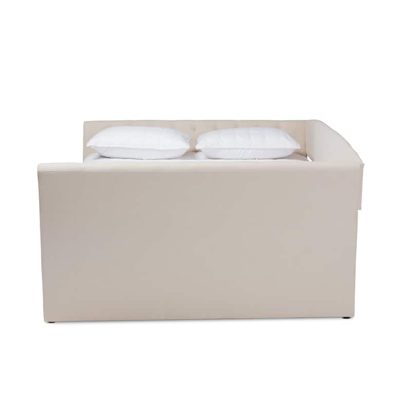 Copper Grove Costesti Modern Upholstered Daybed with Trundle