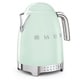 preview thumbnail 3 of 1, Smeg 50's Retro Style Aesthetic Variable Temperature Kettle Pastel Green - N/A