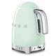 preview thumbnail 2 of 1, Smeg 50's Retro Style Aesthetic Variable Temperature Kettle Pastel Green - N/A