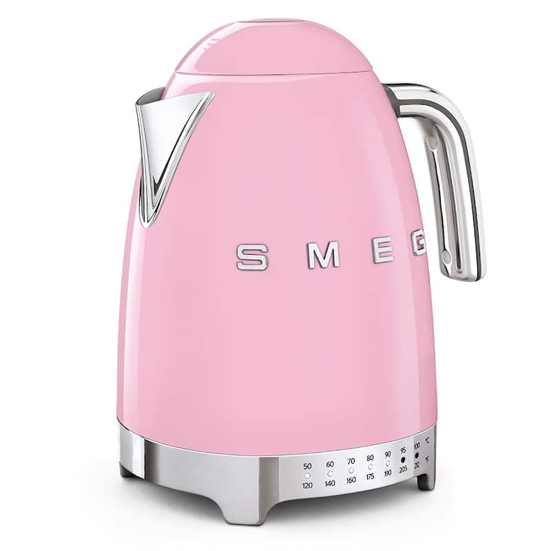 Smeg 50's Retro Style Aesthetic Variable Temperature Kettle Pink - N/A