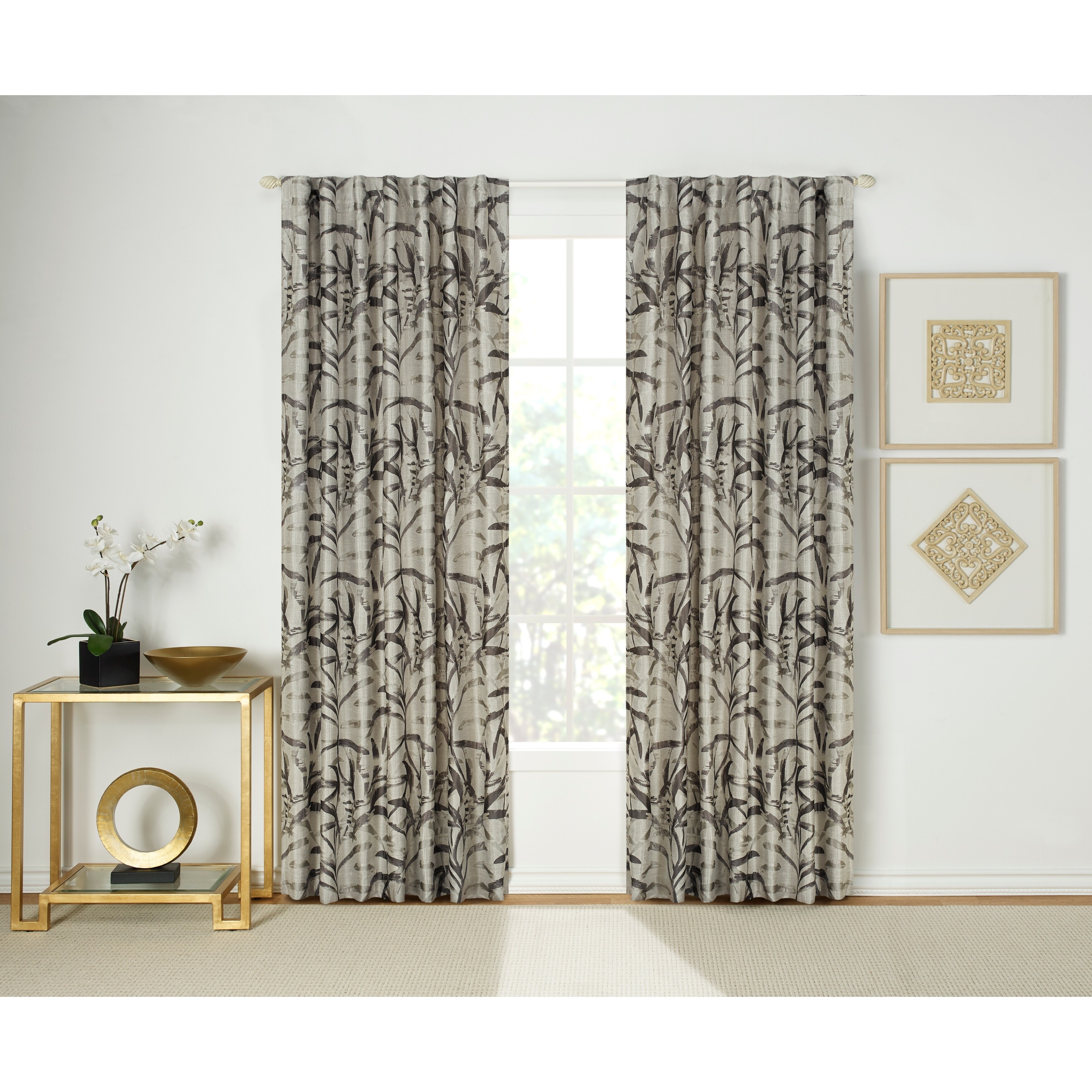 Shop Cancun Room Darketing Pocket Rod Drapery Panel Pair 54 X