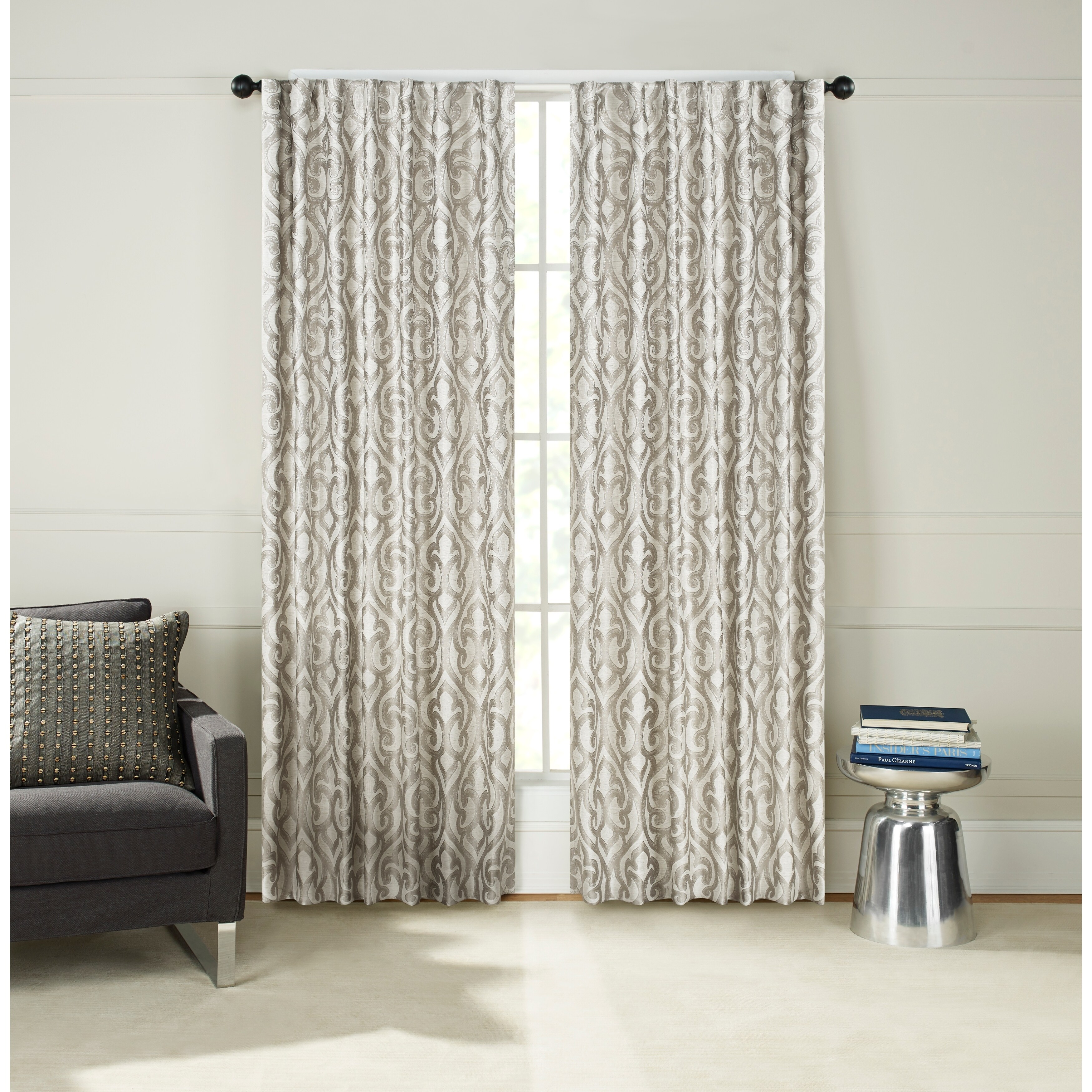 Shop Madrid Pocket Rod Drapery Panel Pair 54 X 63 Free