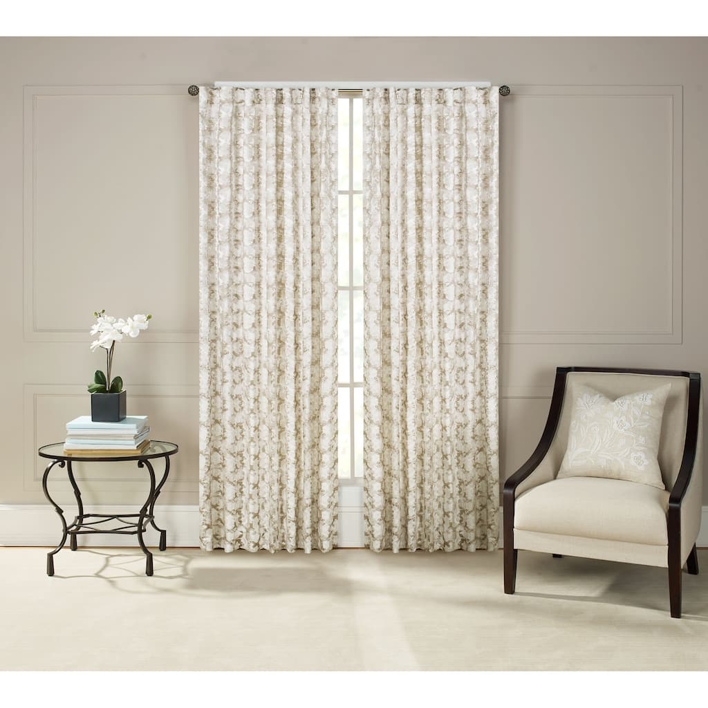 Addiction Pocket Rod Drapery Panel - Pair - 54" x 63"