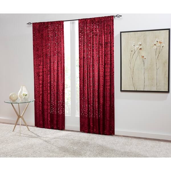 Shop Cervella Pocket Rod Drapery Panel Pair 54 X 84 Free