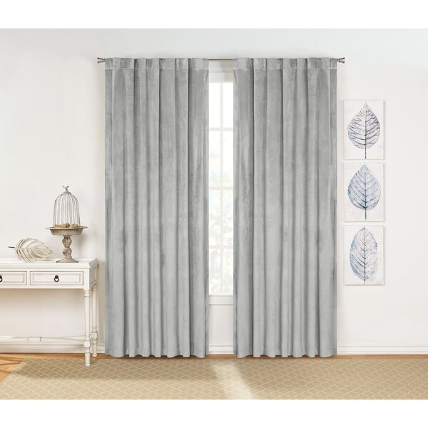 Room Essentials Light Filtering Tan Curtain Valance Rod Pocket