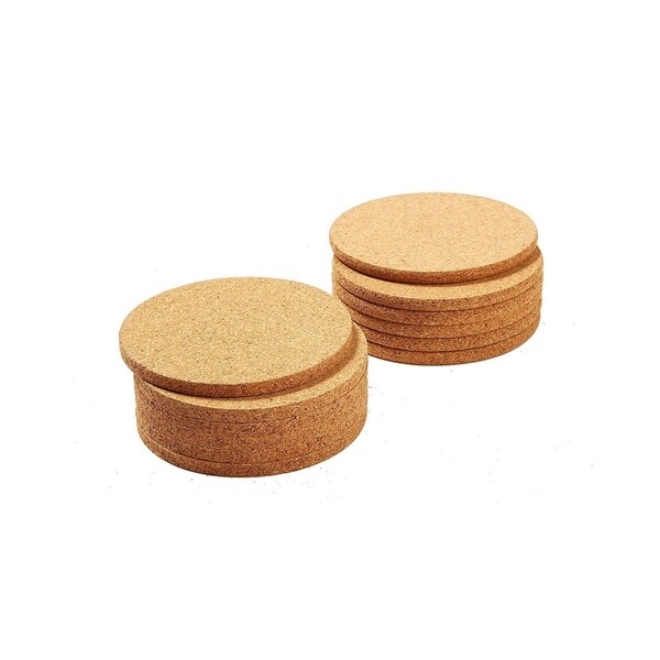 cork drink coasters