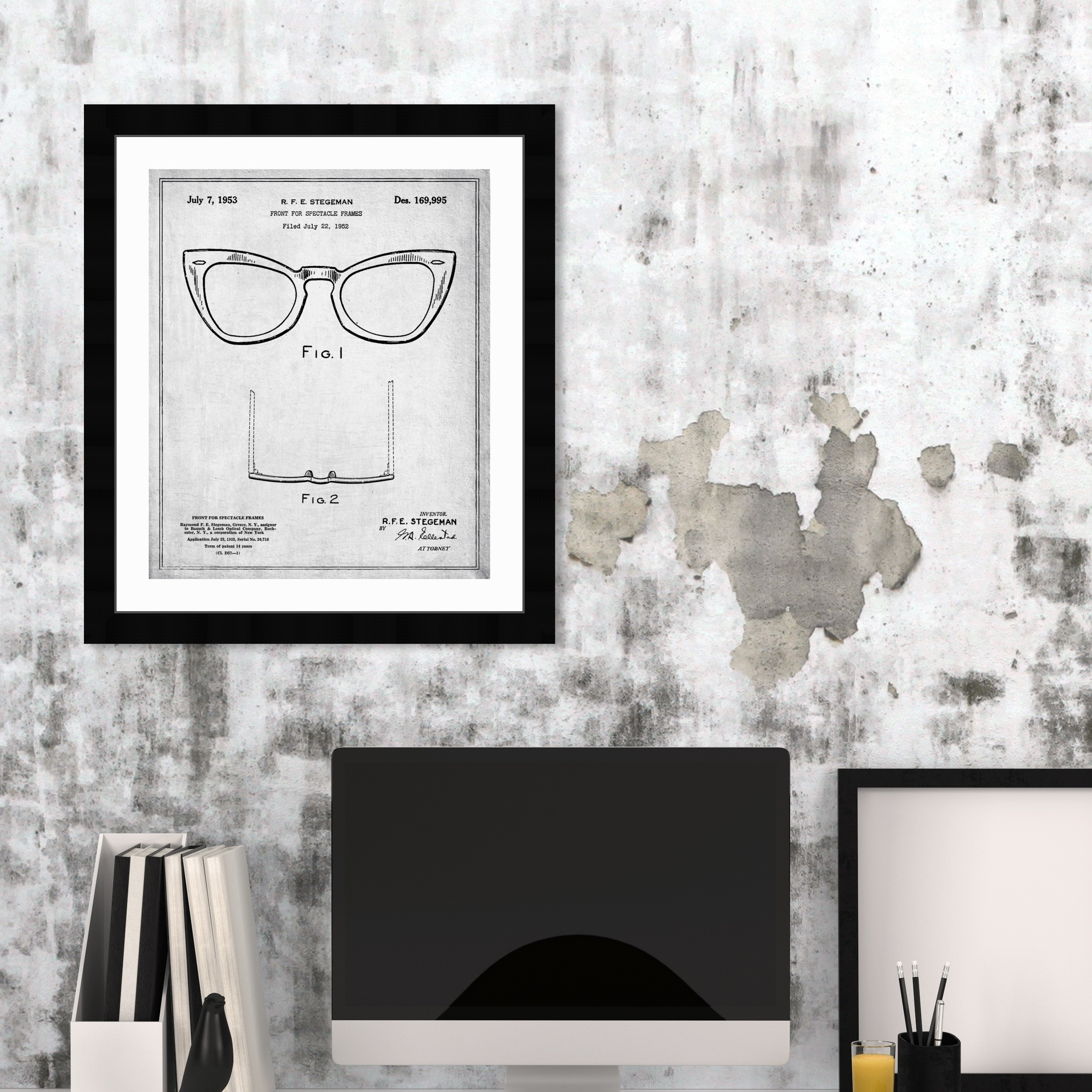 ray ban black and white frames